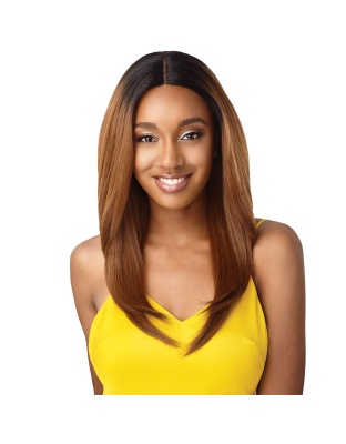 Ombre Fiber Wig 22&quot; Long Color As Shown (LIGHT BROWN)